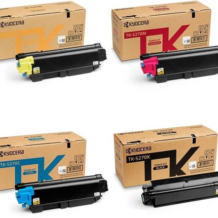 Original Kyocera TK-5270 Set 4 Toner ECOSYS M 6230   M 6630 cidn