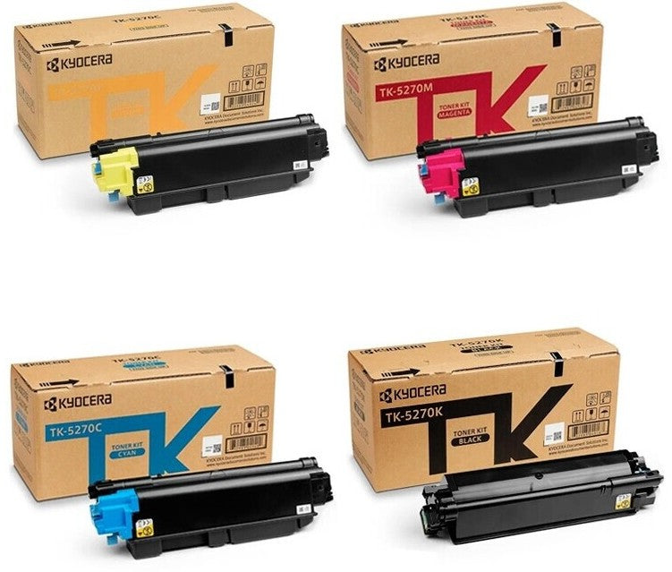 Original Kyocera TK-5270 Toner Set P6230cdn M6230cidn M6630cidn