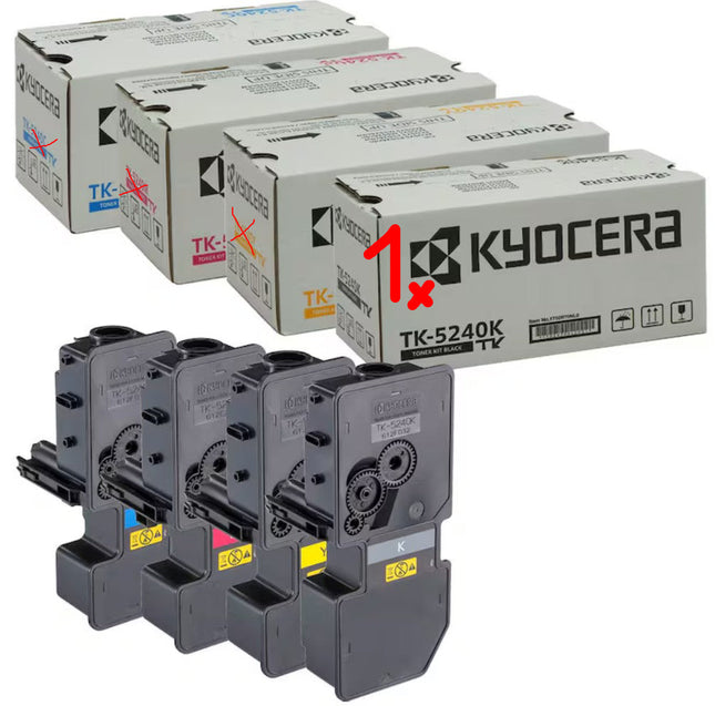 Original Kyocera TK-5240K Schwartz M5526  P5026 cdw /cdn