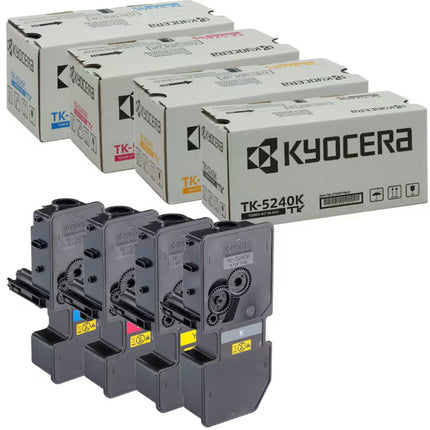 Original Kyocera TK-5240 Toner Set M5526cdw P5026cdw P5026cdn