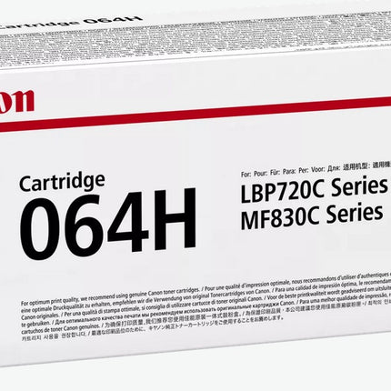 Original Canon 064H Toner Schwarz  i-SENSYS MF732Cdw MF832CDW