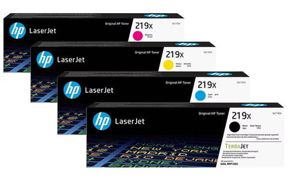 HP Original Toner Set 219X - 4er Multipack W2190X, W2191X, W2192X, W2193X