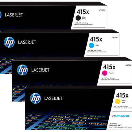 Original HP 415X Yellow Gelb W2032X Toner LaserJet Pro M454 M479